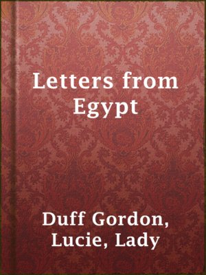 cover image of Letters from Egypt